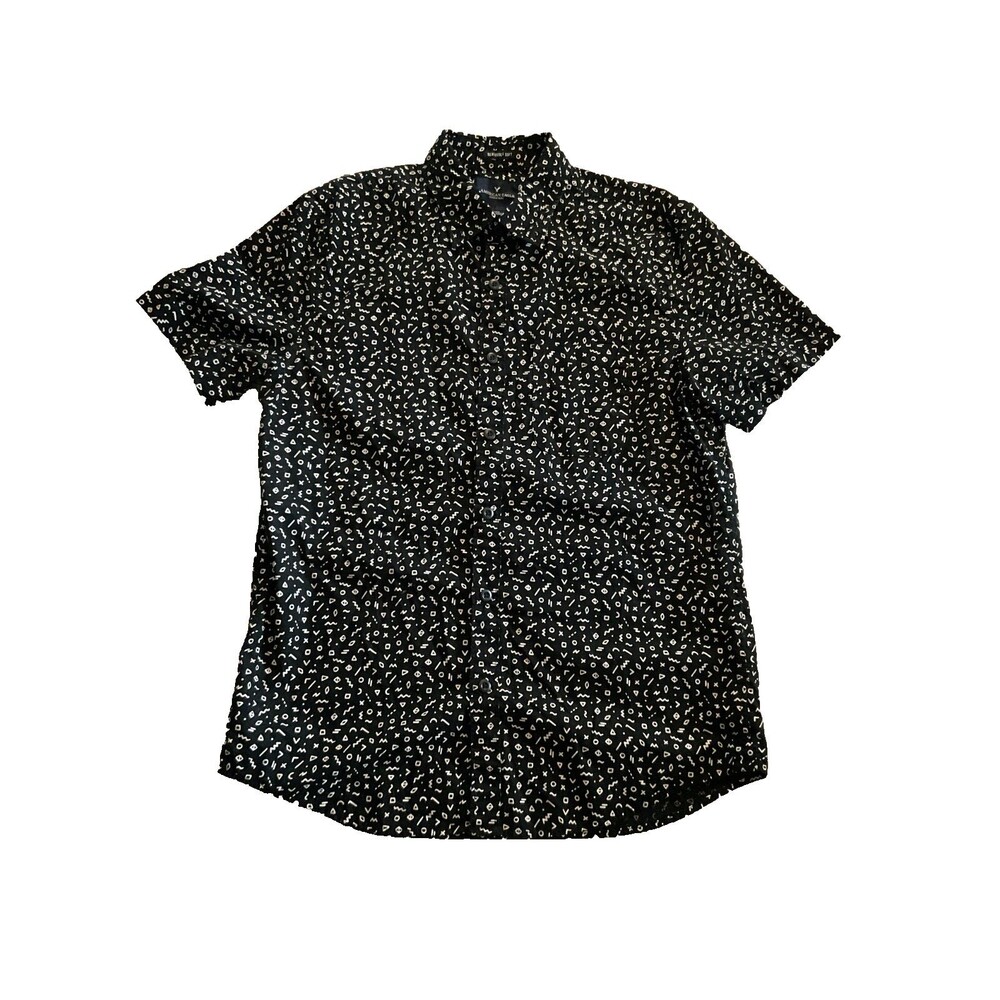 American Eagle Outfitters Shirt Mens Seriously Soft Button Front Medium